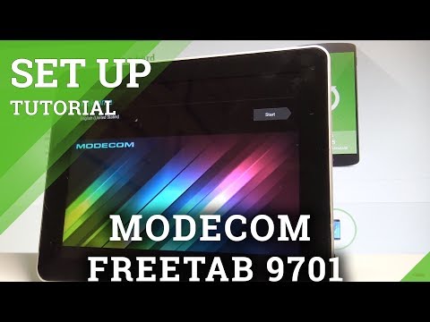 How to Set Up MODECOM FREETAB 9701 - Tablet Activation & Configuration |HardReset.Info