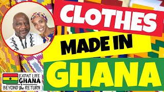 Clothes Made in Ghana (African Clothes Using African Fabric) How to Get Clothes Made in Africa
