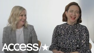 Maya Rudolph &amp; Amy Poehler Can&#39;t Stop Laughing In Parade Magazine Behind-The-Scenes Interview