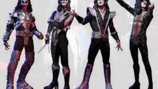 KISS . WHAT MAKES THE WORLD GO ROUND . UNMASKED . I LOVE MUSIC