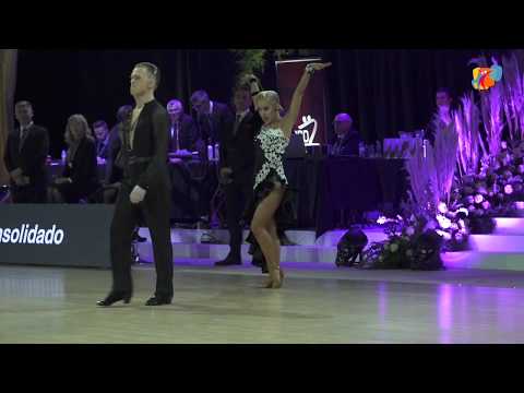Nikolaj Lund & Marta Kocik Solo Chacha World Championship PD 10 Dance 2019