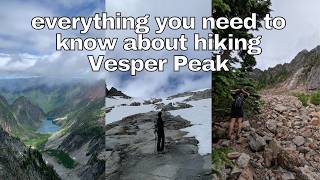 HIKING VESPER PEAK *we were very unprepared*