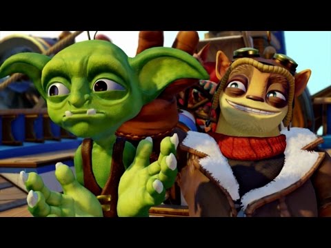 Skylanders Superchargers (Wii U) Walkthrough Part 14 - Vault of the Ancients (2 Player)