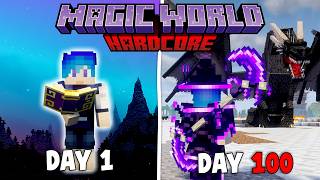 Download lagu 100 Days Minecraft Hardcore Magic World mp3 Download lagu 100 Days Minecraft Hardcore Magic World mp3