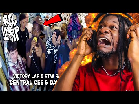 Central Cee & Dave Freestyle LIVE! | Victory Lap x RTW (REACTION)