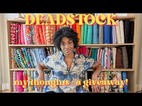 Deadstock Fabric: The Truth Behind Sustainable Sewing & How to Shop Smart (with a giveaway!)