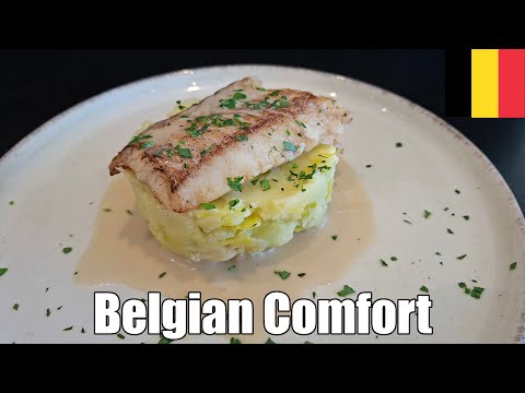 Cod with White Wine Sauce & Leek Stoemp | Belgian Classics