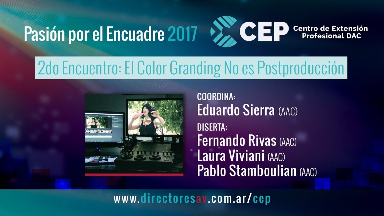Fotograma de DAC — seminarios vía streaming