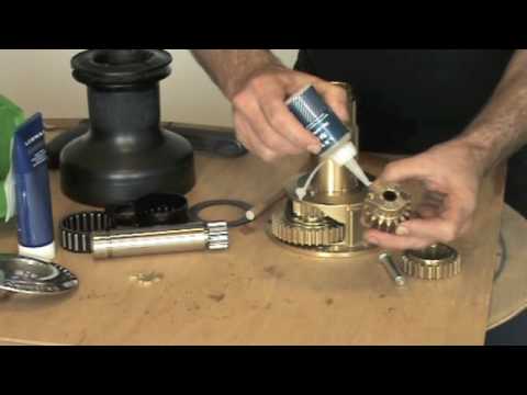 How to service a Lewmar Evo Winch