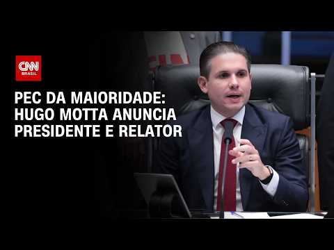 Hugo Motta designa Mendonça Filho como relator da PEC da Maioridade Penal | HORA H