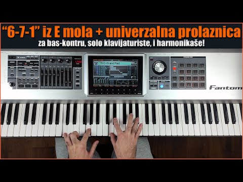 "6-7-1" BAS KONTRA i UNIVERZALNA PROLAZNICA ZA DESNU RUKU! #korgpa4x