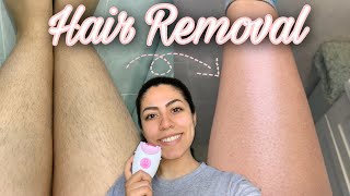 HOW TO EPILATE USING THE BRAUN EPILATOR | Body hair removal - is it worth it?