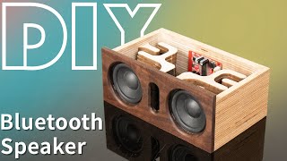 DIY Bluetooth Speaker Using Plywood