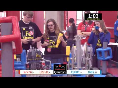 2015 VRC Arts Q123 - 9727A 6295B vs 4149C 169Y - 25 to 75 - VEX Worlds 2015 - Arts Division