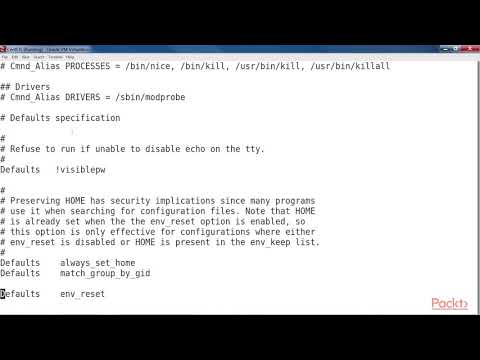 Mastering Linux Security and Hardening Setting Up sudo Privileges Administrative Users|packtpub com