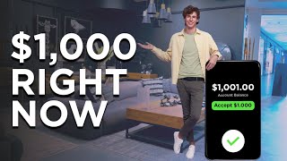 Earn An INSTANT $1,000 From This FREE App Even If You're Broke! (Worldwide)