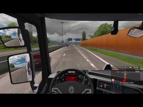 Euro Truck Simulator 2 Promods 2.1-time lapse