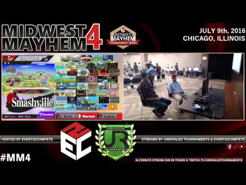 Midwest Mayhem 4 – Top 32 Losers – UNV l Ksev (Fox) vs. E2C l 8FP H-man (Samus)
