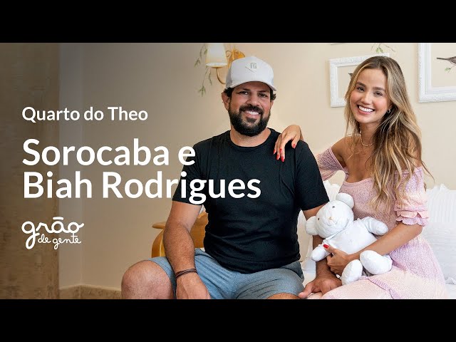 CANTOR SOROCABA E BIAH RODRIGUES ESCOLHEM QUARTO DE BEBÊ TRICOT LUXO PARA THEO | GRÃO DE GENTE