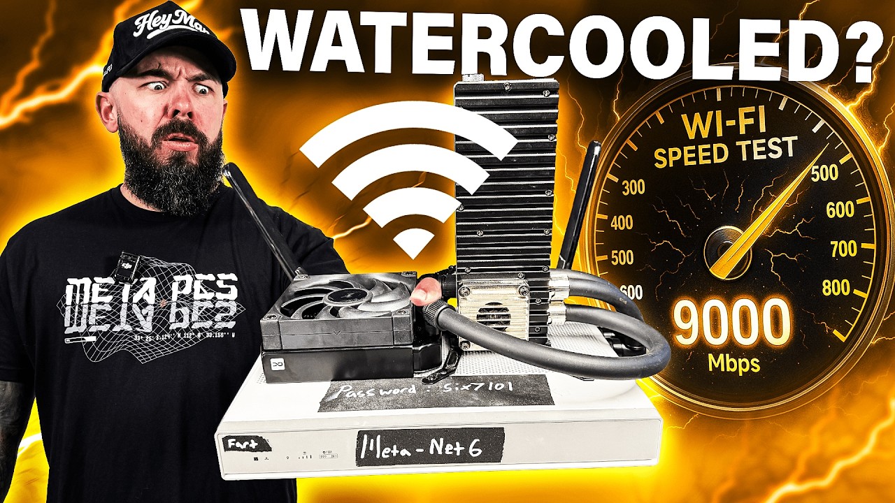 We OVERCLOCKED A WiFi Router!