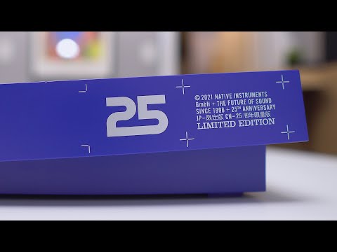 UNBOXING NATIVE INSTRUMENTS 25TH ANNIVERSARY COLLECTION HARDWARE (ULTRAVIOLET)