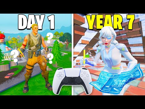 7 Years of Fortnite Controller Progression...