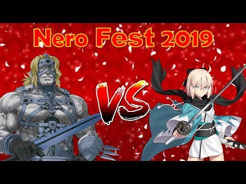 FGO Nero Fest 2019 | Challenge Quest - Super Regeneration Muscle Spartacus - Okita [SOLO]