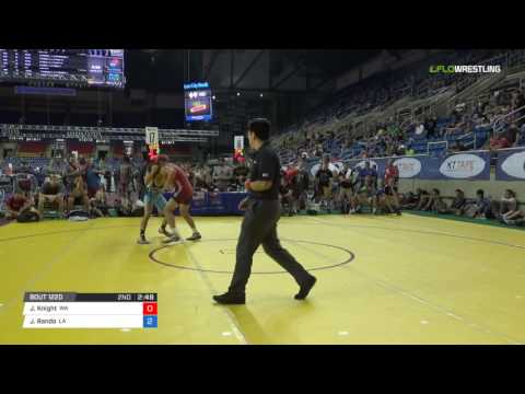 Junior GR 160 Round of 16 - John Knight (WA) vs. Jake Rando (LA)