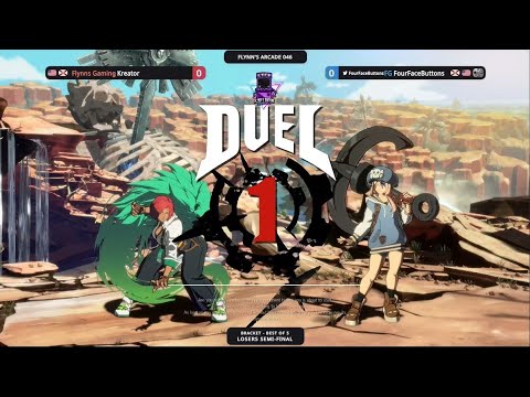 Flynn's Arcade 046 Losers Semis- FG | Kreator (Giovanna)Vs FG | FourFaceButtons (May)Guilty Gear