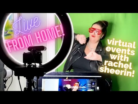 Virtual Event Home Studio Tour with Keynote Speaker Rachel Sheerin