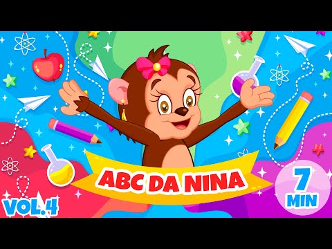ABC da Nina Vol. 4 - Giramille 7 min | Desenho Animado Musical