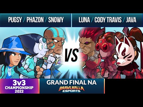Pugsy, Phazon, & Snowy vs Luna, Cody Travis, & Java - Grand Final - 3v3 Championship 2022 - NA