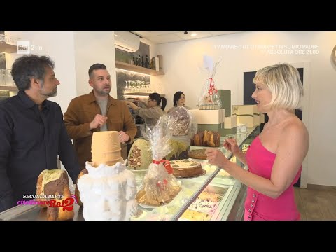 Antonella Elia in collegamento da Aragona, in Sicilia - Citofonare Rai2 del 31/03/2024