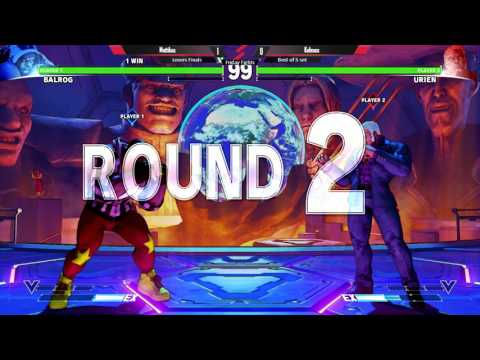 Red Line SFV Week 10 - Mattikus (Balrog) Vs. Kahmos (Urien). Losers Finals.