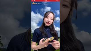 キャロウェイ美女　tiktokライブ