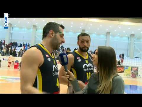 Riyadi vs Loueize - Interview Jean Abdel Nour
