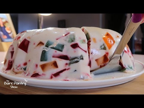 Cathedral/Stain Glass/Mosaic Gelatin With Tres Leches