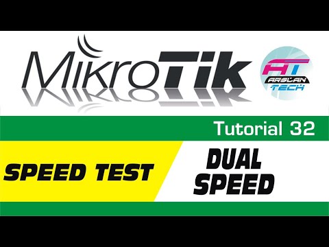 MikroTik Tutorial 32 - Dual Speed test