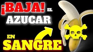 ¡BAJÁ el AZÚCAR en SANGRE de FORMA NATURAL!| COMO CONTROLAR la DIABETES y RESISTENCIA a INSULINA
