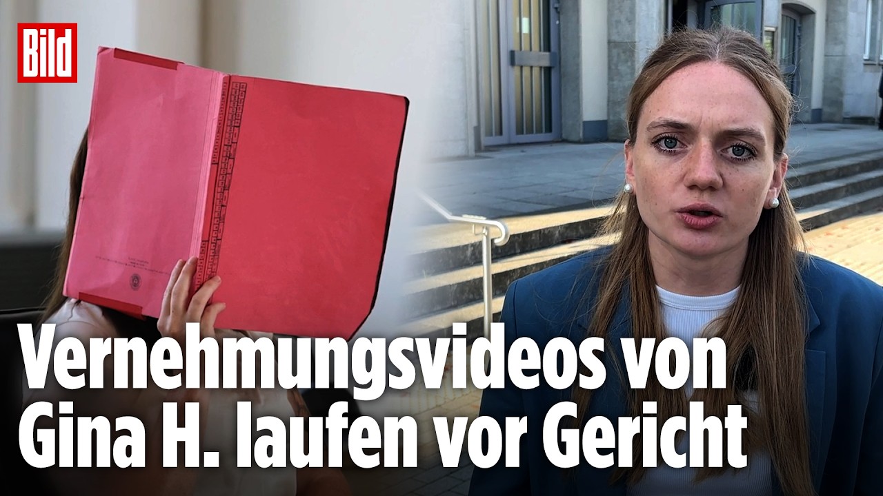 Mordfall Fabian: Aufnahmen aus dem Verhör von Gina H. und neue Handy-Auswertung im Gericht!