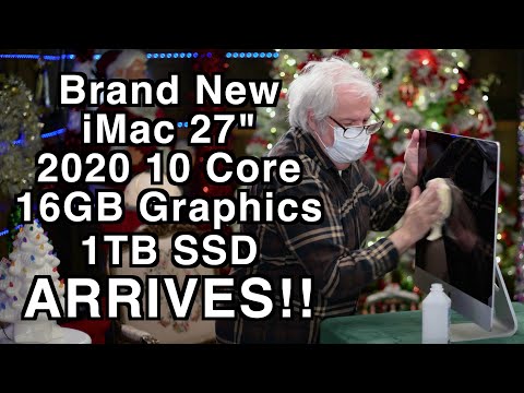 2020 iMac Intel 10 Core i9 16GB GPU Arrives!!!
