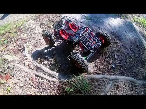rc rock bouncer trail action