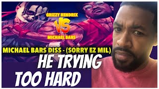 MICHAEL BARS DISS - (EZ MIL CANT SAVE YOU!!!) Reaction