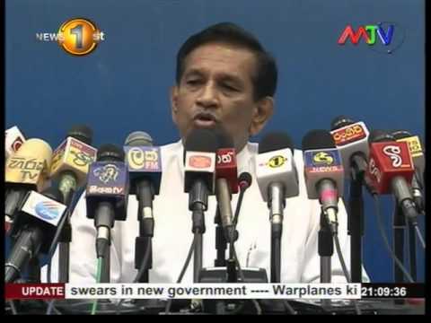 News 1st Prime time 9PM  english 23rd September 2015