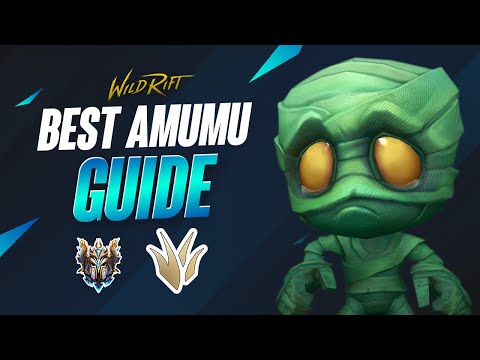 WILD RIFT AMUMU JUNGLE - GAMEPLAY GUIDE