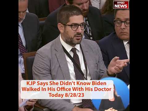 Biden Walks In With His Doctor. Jean-Pierre: 'This Is the First Time I'm Hearing of That' (August 28, 2023)