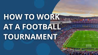 Bath researcher explains how to work at a football tournament.