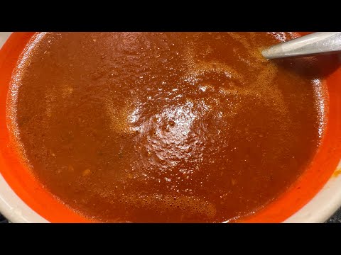 SALSA ROJA SIN PICANTE PERO DELICIOSA 😋 | salsa para tacos