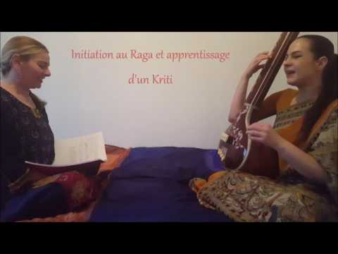 apprendre le chant carnatique, c'est simple!!  Cours de musique indienne à Paris (FRANCE)