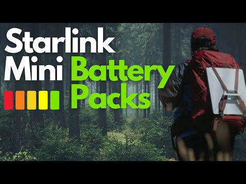 Powering Starlink Mini with Battery Packs | Ultimate Off-Grid Internet Solution!